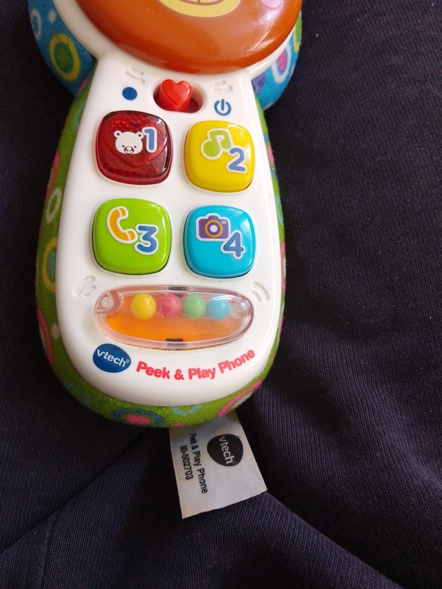 Vtech Peek and Play Phone Untested Read Description - Main Image