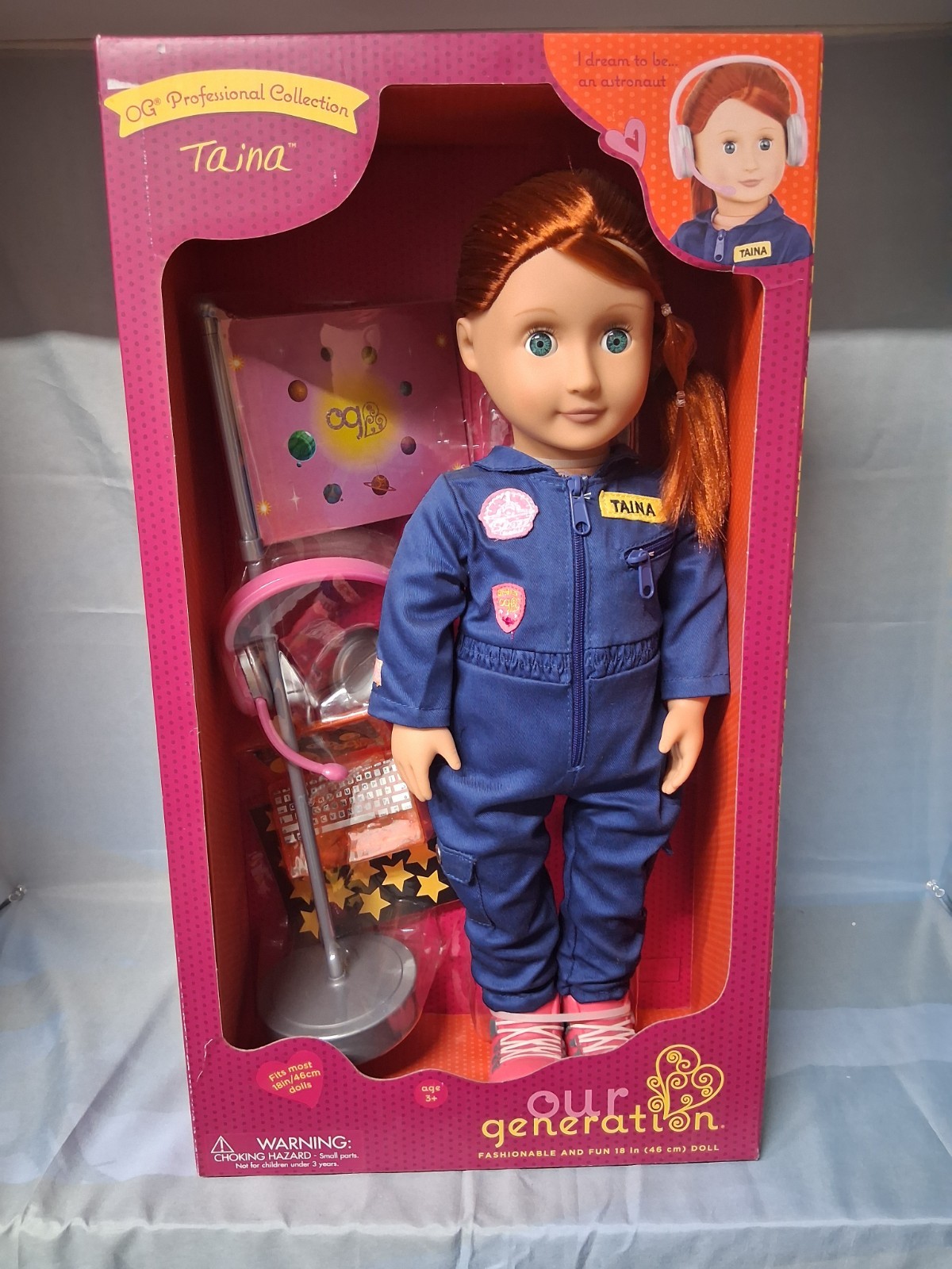 Our Generation Taina Doll 18" Astronaut
