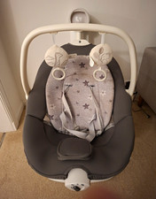 Joie Bouncing Chair with Toy Bar, Moon & Stars Theme, Grey/White