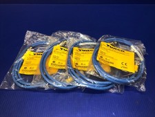 (FOUR) NEW Turck RK 4.21T-1-RS 4.21T CABLES