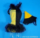 Vintage Barbie Doll Masquerade #944 Costume & Hat Near Mint ~ 1960's