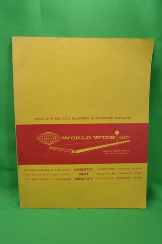 Vtg 1960 World Wide Inc Wholesale Distributor Catalog,Spring Summer,Old Guns,Toy