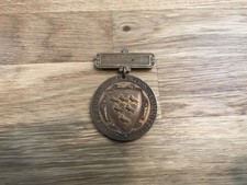 nice old west sussex education school medal 1 year