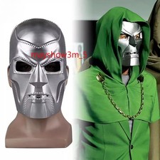 NEW Victor Von Doom Doctor Doom Cosplay Resin Mask Sliver Helmet Halloween Props