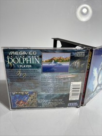 Sega Mega CD Game - Ecco The Dolphin - Very Good Condition - Fast & Free Post