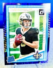 2025 Panini Donruss Optic - Rated Rookie Tyler Shough #223 Purple Shock Prizm...