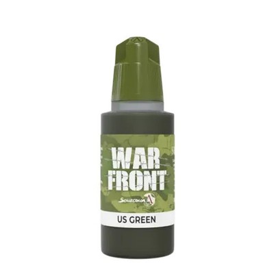 Warfront Range US GREEN Bottles (17 mL) | englisch | SCALE75 PAINTS