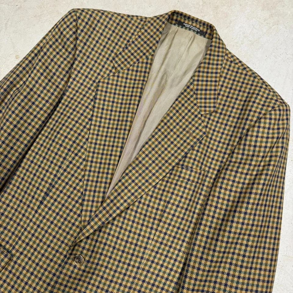 Baumler Wool Blazer Check Sport Coat Multicolor 42R - Image 3 of 4