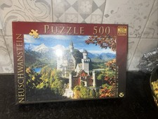 Neuschwanstein Castle Puzzle 500 Pieces German Germany Foto Kienberger Complete