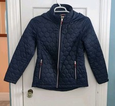 Tommy Hilfiger Women's Medium Light Weight Down Full Zip Puffer Jacket Packable
