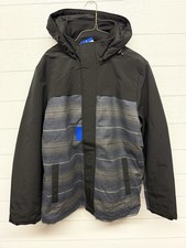 New Pendleton Softshell Wool Jacket Men's Large Blue Full Zip Removeable Hood
