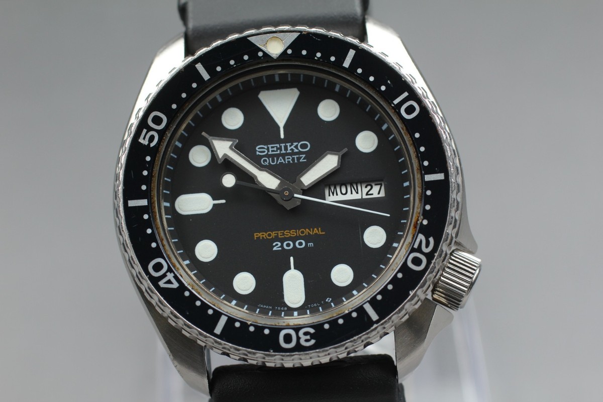 New Band [Exc+5] Seiko Professional 7548-7010 200M Diver Quartz