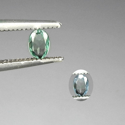 Rare Color Change Alexandrite Natural Earth Mined Unheated 5x3mm Faceted Oval