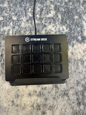 Elgato Stream Deck Live Content Creation Controller - Black, 15 Keys