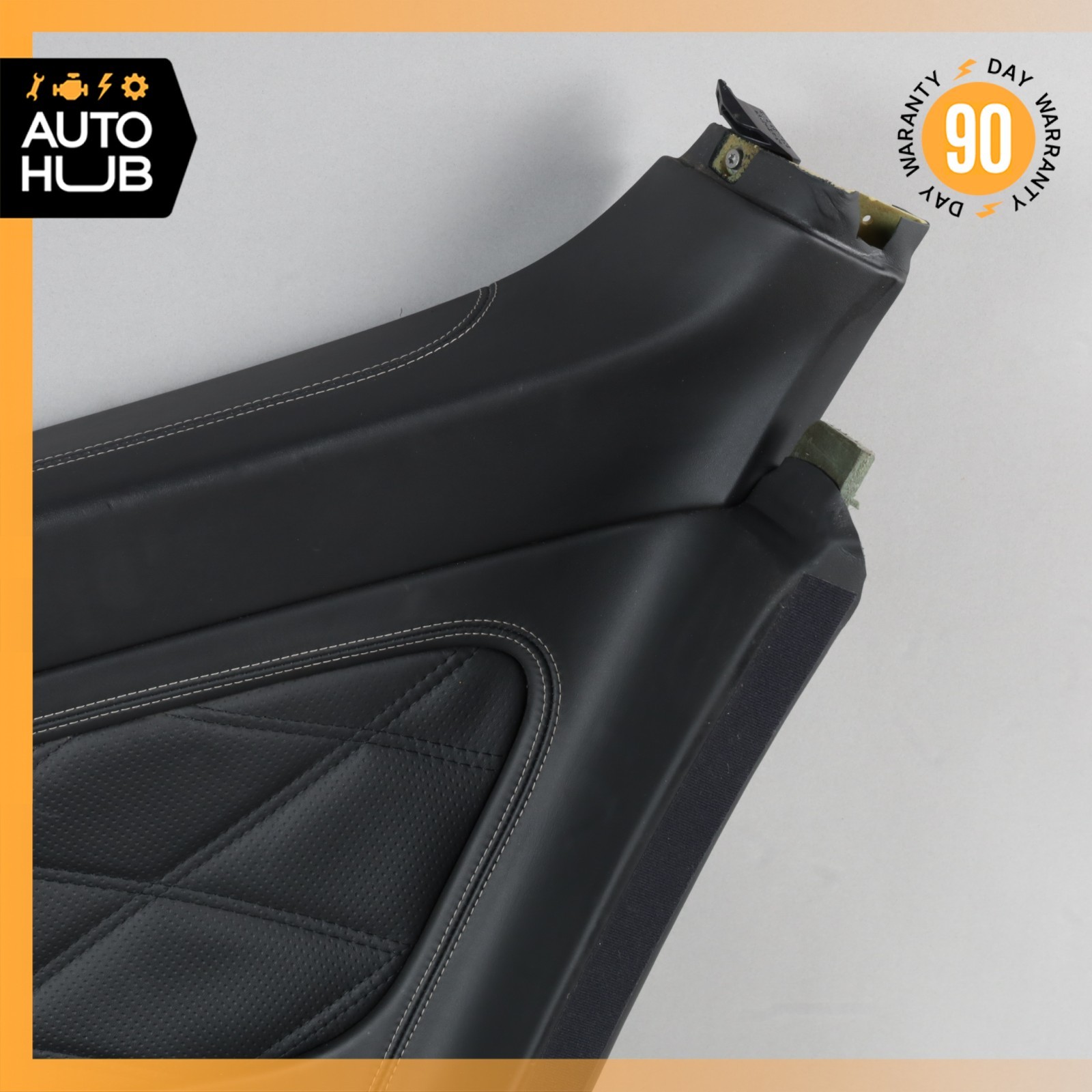 03-10 Bentley Continental GT Rear Passenger Side Interior Door Panel Black OEM