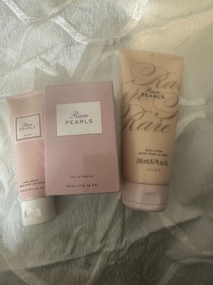 Avon Rare Pearls gift set, delicate and full of rich cents and floral goodness.