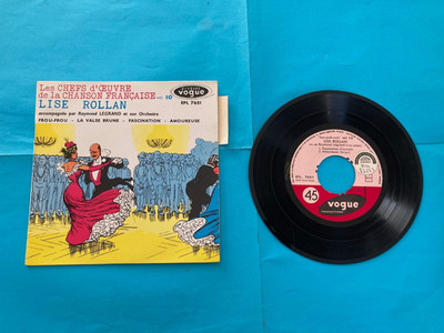 45 TOUREN Lise Rollan - Les Chefs D'oeuvre De La Chanson Française VOL 10