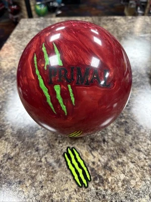13lb NIB Motiv Primal Rage Evolution Red Pearl Bowling Ball NEW Undrilled!!