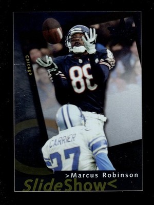 2000 ROOKIES & STARS SLIDESHOW MARCUS ROBINSON RARE PROMO BEARS