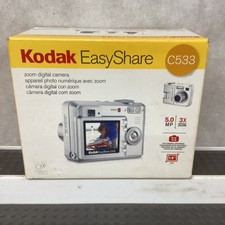 Kodak Easy Share C533 Zoom Digital Camera 3x Zoom with manual UNTESTED