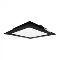 Downlight P/T Kwadrat 12W 4000K Czarny DL-1