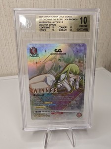 BGS10】ユニオンアリーナ 英語 コードギアス C.C. プロモWINNER BGS10