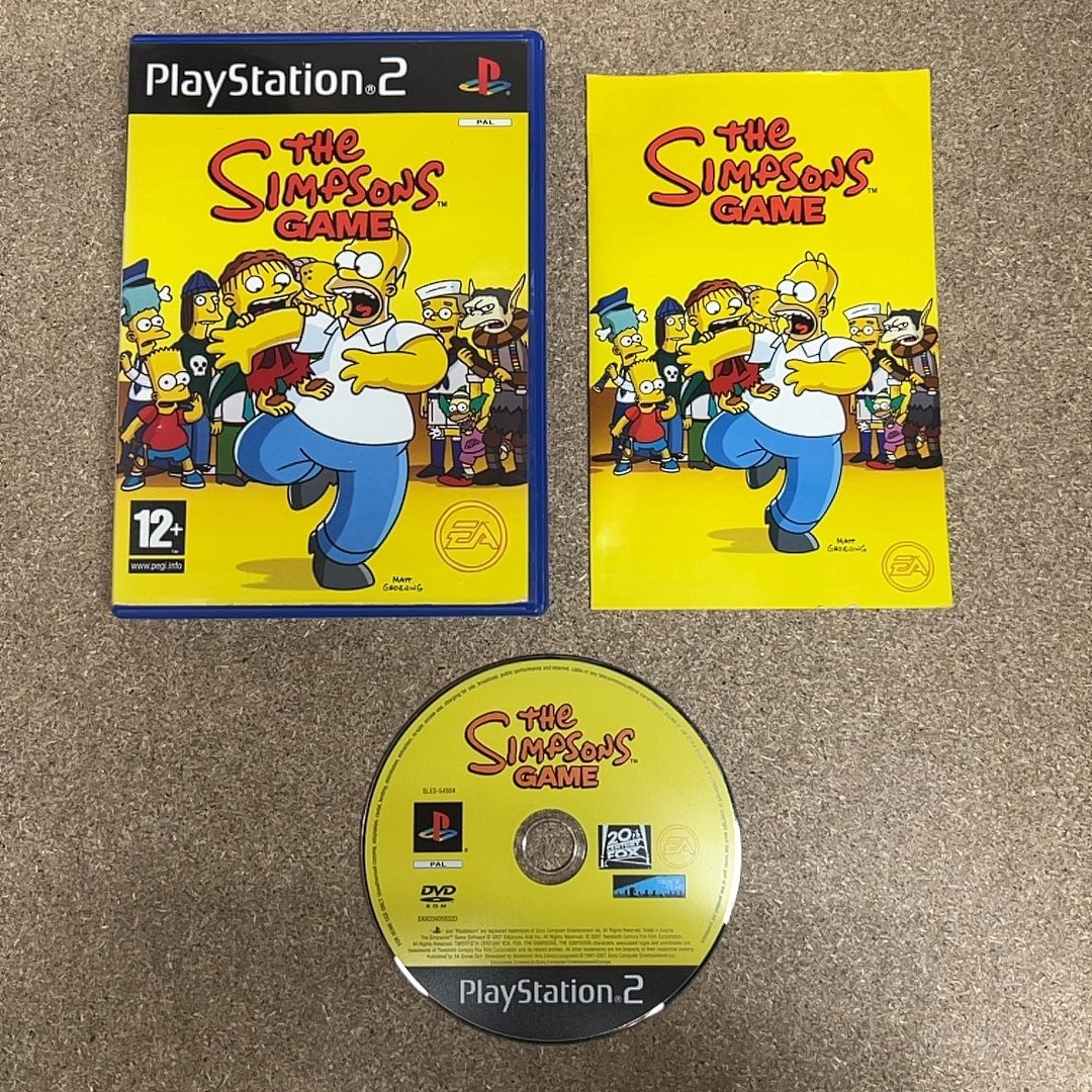 The Simpsons™ Game (PlayStation 2) [Complete & Tested]