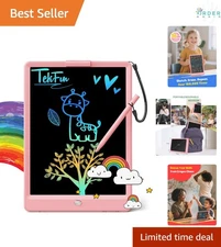 LCD Drawing Tablet Kids 10 Inch Colorful Doodle Board Toy Educational
