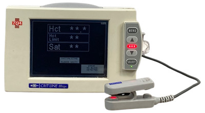 HEMA METRICS CRIT-LINE-III-TQA MONITOR !