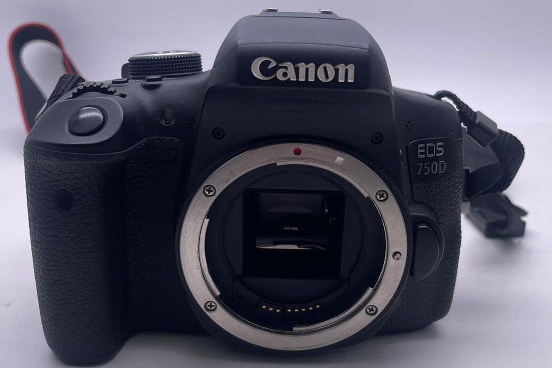 Canon EOS EOS 750D 24.2MP Digital SLR Camera - Black Kit with 18-55mm Lens
