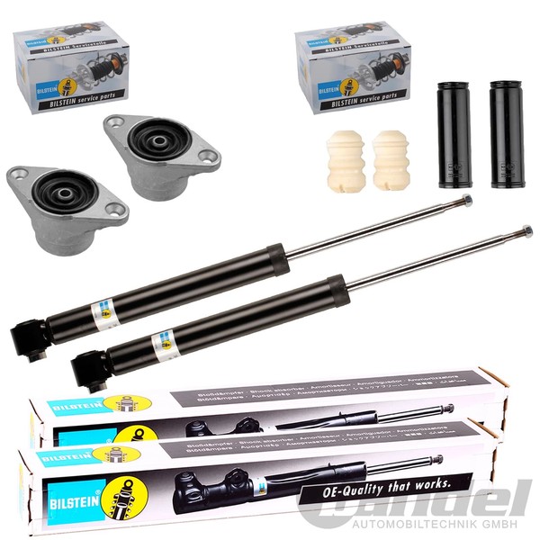 2X Bilstein B4 StossdÄMpfer + Febi Domlager Hinten FüR Audi A4 B7 Limo + Avant-image