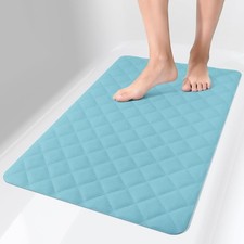Bathtub Shower Mat Non Slip, Natural Rubber Bath Tub Floor Liner Mats with