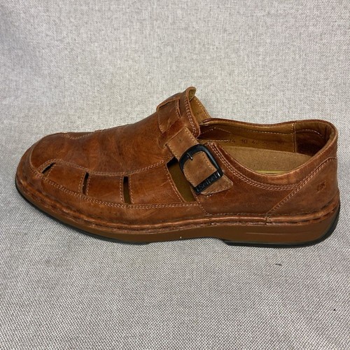 Josef Seibel Tan Leather Sandals. Size 42-9 - Picture 4 of 15