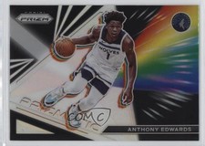 2021-22 Panini Prizm Prizmatic Silver Prizm Anthony Edwards #19 13mz