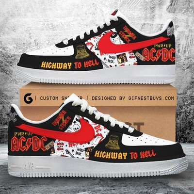 AC/DC AF1 Sneaker Air Force 1 Shoes for Fans