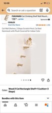 cat wall shelves set