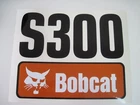 Fits Bobcat S300 Full Decal Sticker Set Kit Skid Steer Mu77