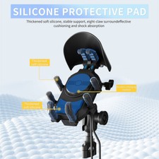 Motorcycle Shock Absorbing Holder Navigation Phone Holder Camera HolderHandlebar