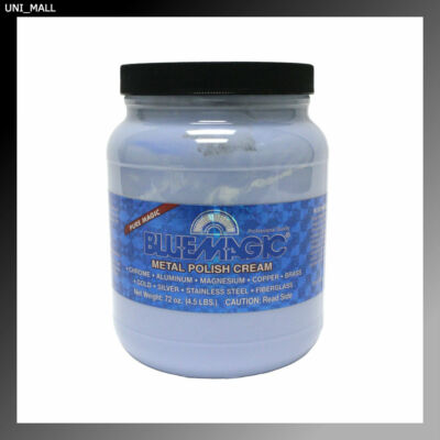 Blue Magic 550 Metal Polish Cream, 72.oz Jar