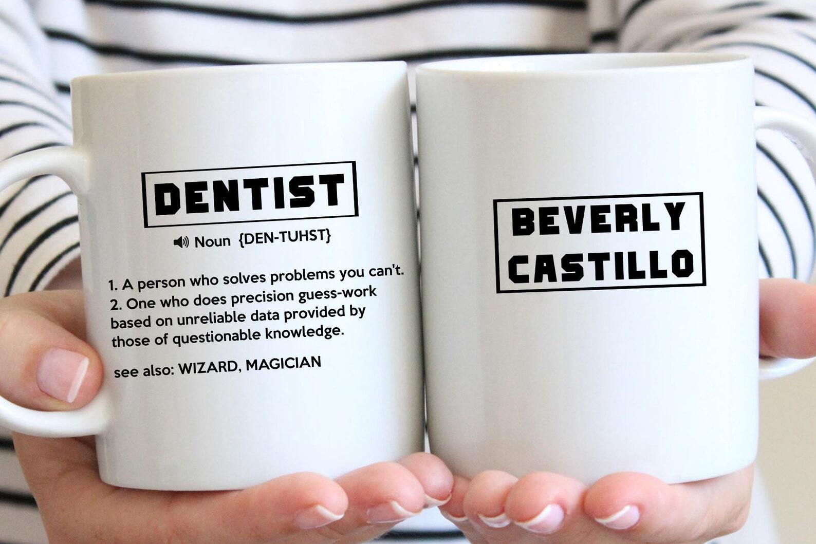 Funny Dentist Gift For Women And Men Dentist Mug Appreciation Gift Thank You