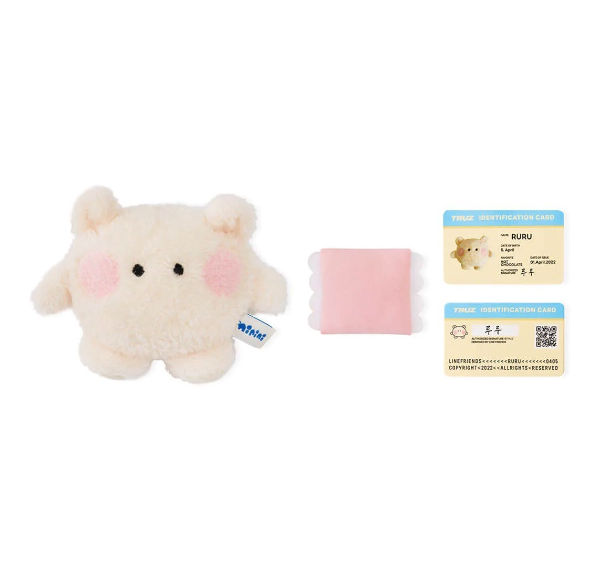 TREASURE TRUZ Official Goods RURU MININI STANDING DOLL Sealed Box