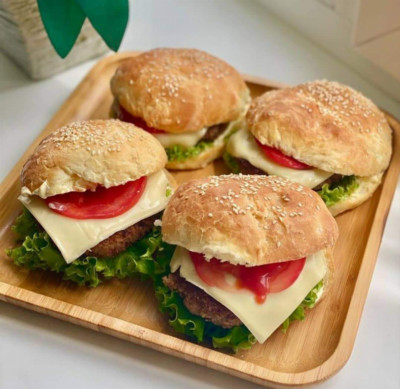 [ Set of 6 ] PLATTER 12'' X 12'' | 30.5 CM X 30.5 CM Wood