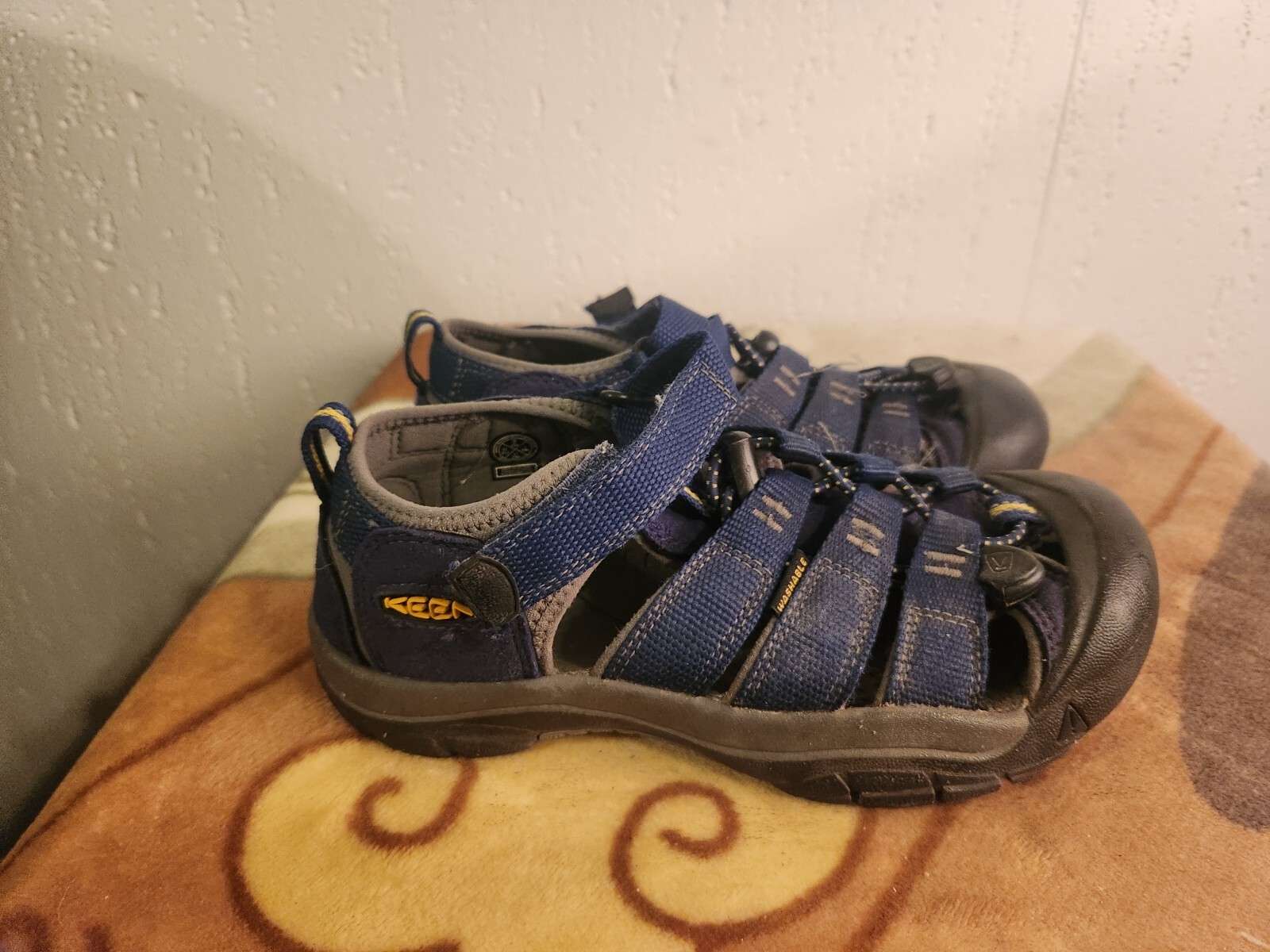 Sandali KEEN Newport H2 ragazzo taglia 2 blu giovani punta chiusa #13