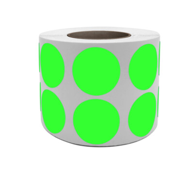 Round Dot Labels 19mm Color Coding Stickers for Marking & Craft 3/4 Inch Circles