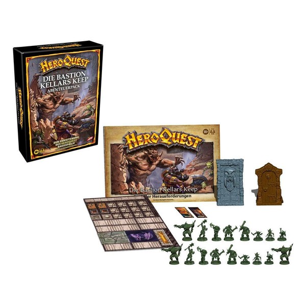 Heroquest 2022 Erweiterung Die Bastion Kellars Keep Deutsch Hasbro Avalon Hill-image