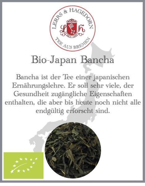 Té Verde Bio Japan Bancha 250G
