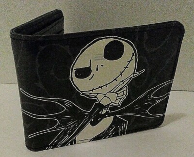Buckle-Down Nightmare Before Christmas Canvas Bifold Wallet - Men's Licensed Disney Wallet, 4" X 3.5"