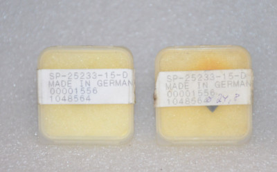 2x Mapal SP-25233-15-D Wendeplatten Neu/unbenutzt