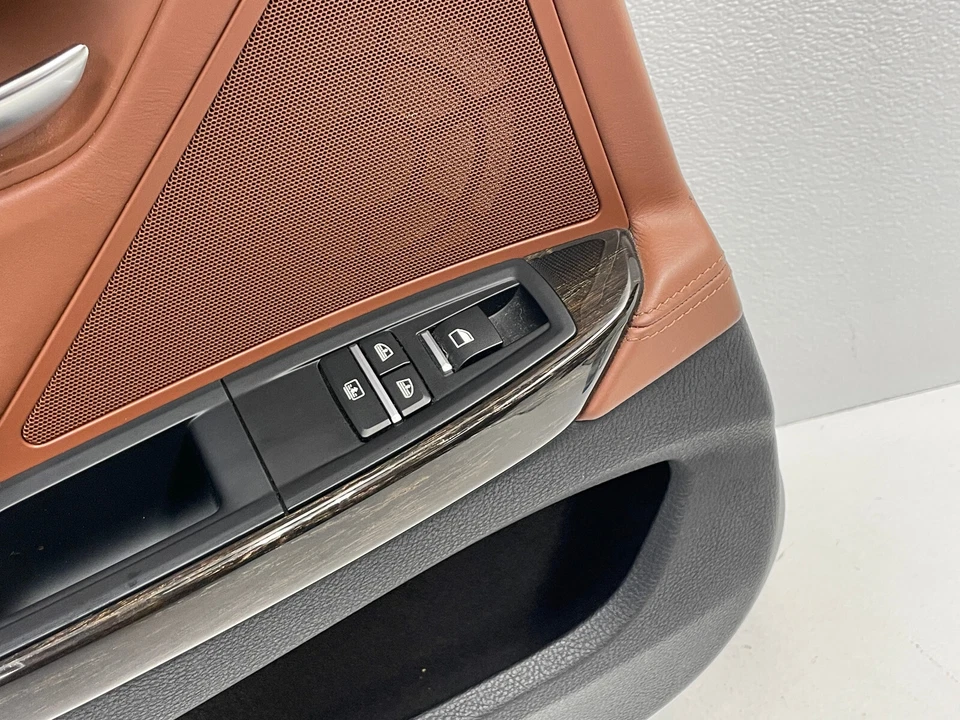 13 14 15 BMW F06 650i 640i Gran Coupe Rear Left Interior Door Panel 1486 OEM - Image 2 of 4