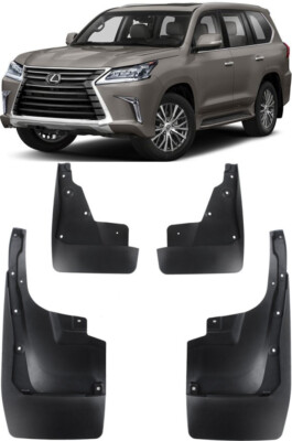 LX570用 Genuine Full Set Splash Guards Mud Flaps Fender FOR 2016-2021
